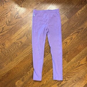 Polo, Ralph Lauren Purple Kids Leggings size 6